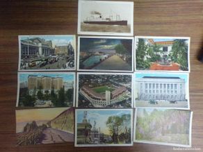 Postcards: ESTAMOS LIQUIDANDO. lote 10 postales antiguas de Estados Unidos.
